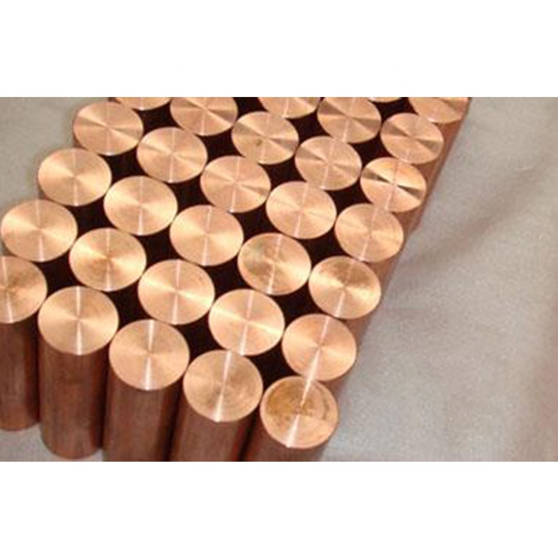 High Quality Copper wire rod 8mm conductive grounding copper rod With Cheap Price