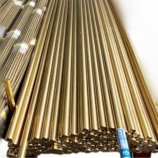 Customizable C11000 C1100 Pure Copper Rod Brass Rod Round Bar Flat Square Bar Copper Bars