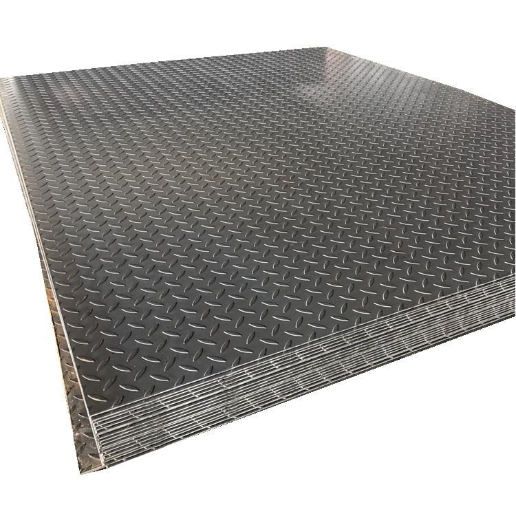 Hot Rolled Galvanized Steel Plate Steel Carbon Checkered Sheet Factory Supply Low Price