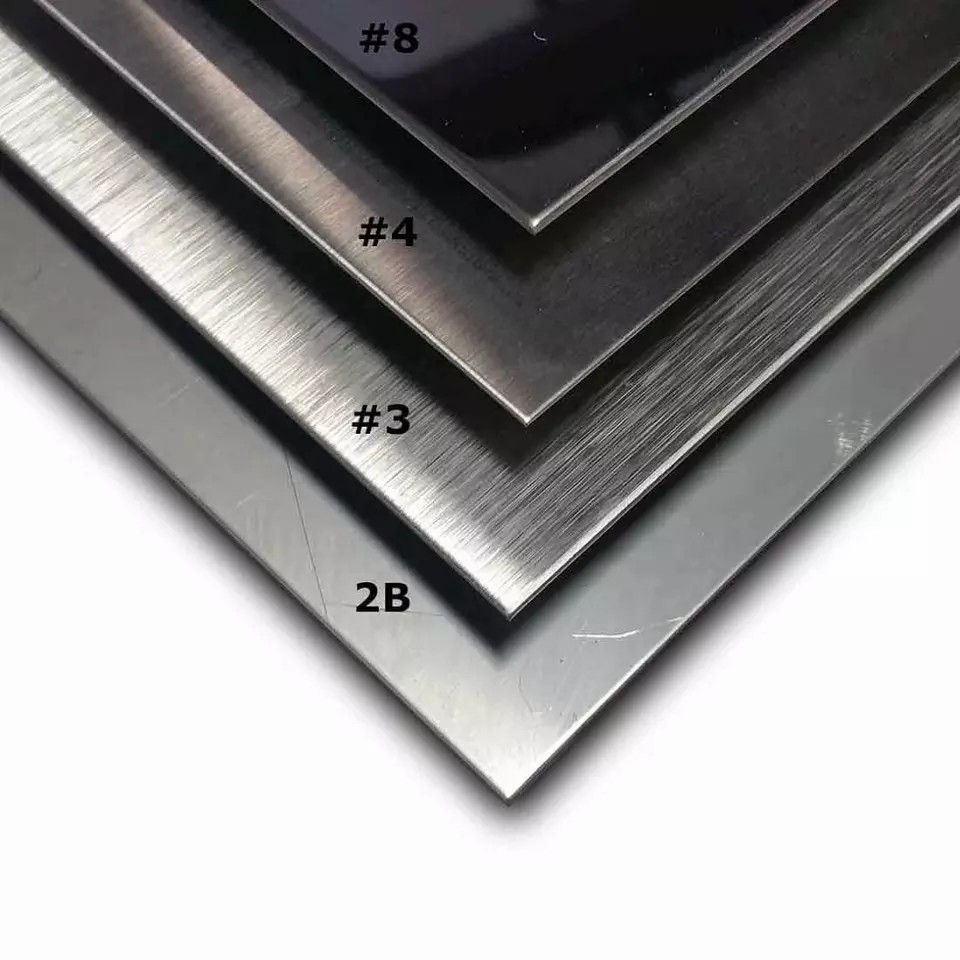 201 304l 316 316l 310s Satin Brushed Finished Stainless Steel Plate Decorative Metal Sheets 304